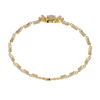 Yellow Gold Stella Princess Star Diamond Bracelet