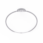 White Gold Diamond Sphere Bracelet