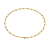 Yellow Gold Rectangular Station Diamond Line Bracelet