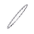 White Gold Rectangular Station Diamond Line Bracelet
