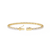 Yellow Gold Classic Four-Prong Tennis Bracelet