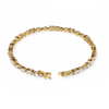 Yellow Gold Multi-Shape Diamond Tennis Bracelet
