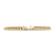 Yellow Gold Half-Bezel Graduated Diamond Line Bracelet