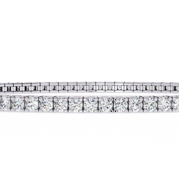 Natural Diamond Tennis Bracelet