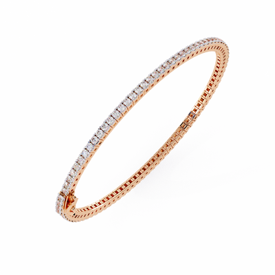 Natural Diamond Tennis Bracelet