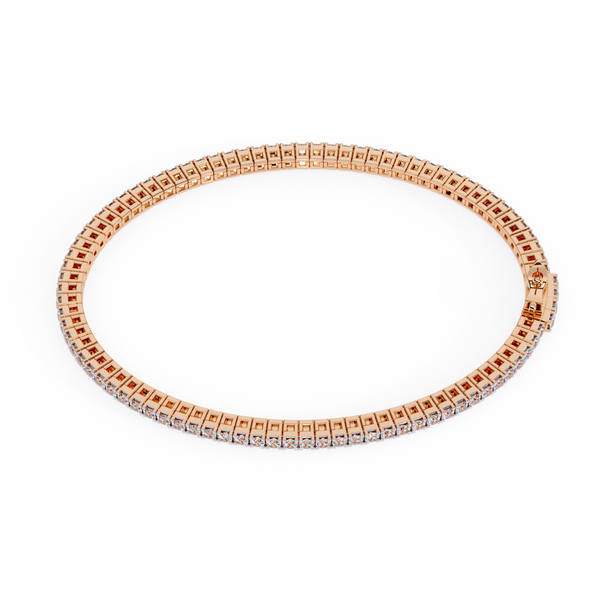 Natural Diamond Tennis Bracelet
