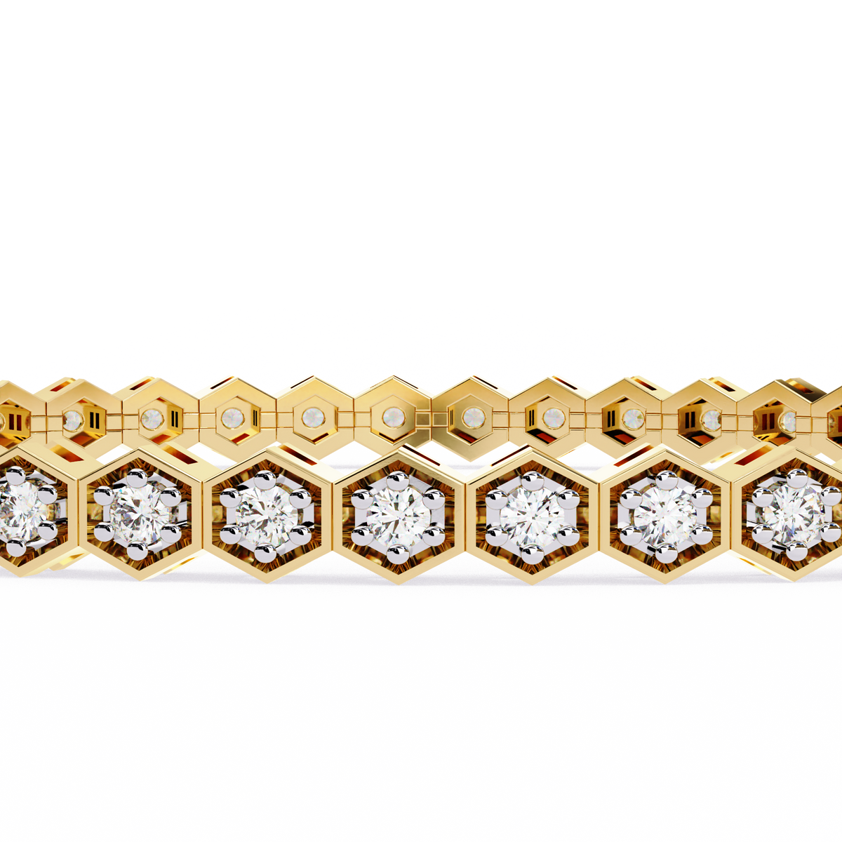 Classic Round Diamond Tennis Bracelet