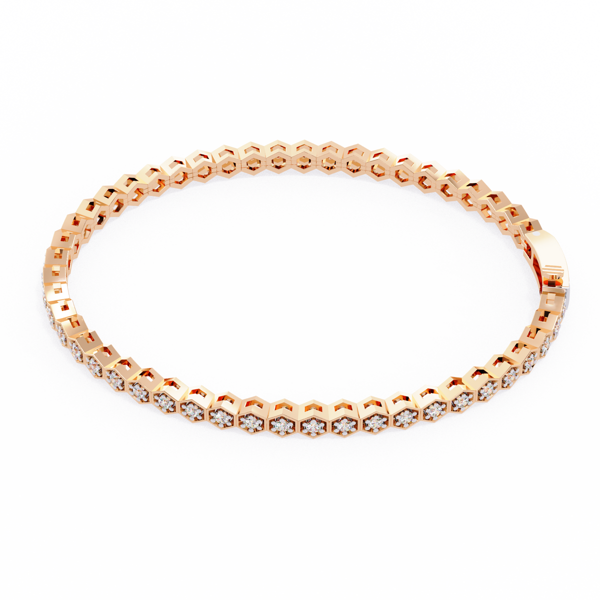 Classic Round Diamond Tennis Bracelet