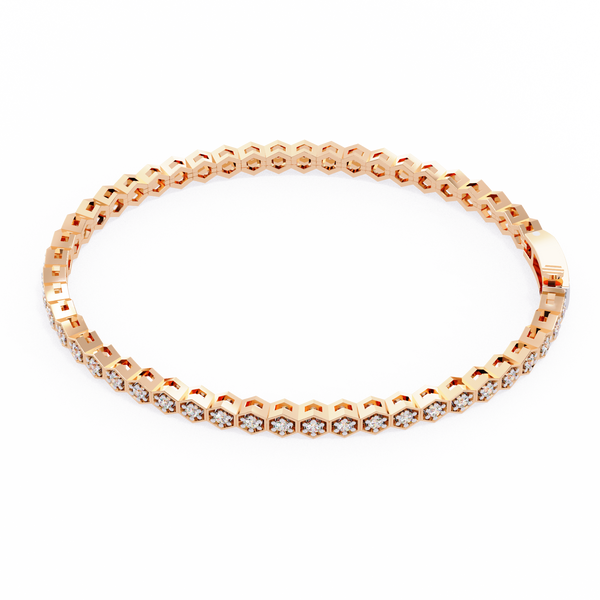 Classic Round Diamond Tennis Bracelet