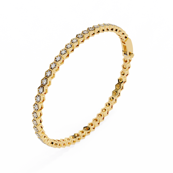 Classic Round Diamond Tennis Bracelet