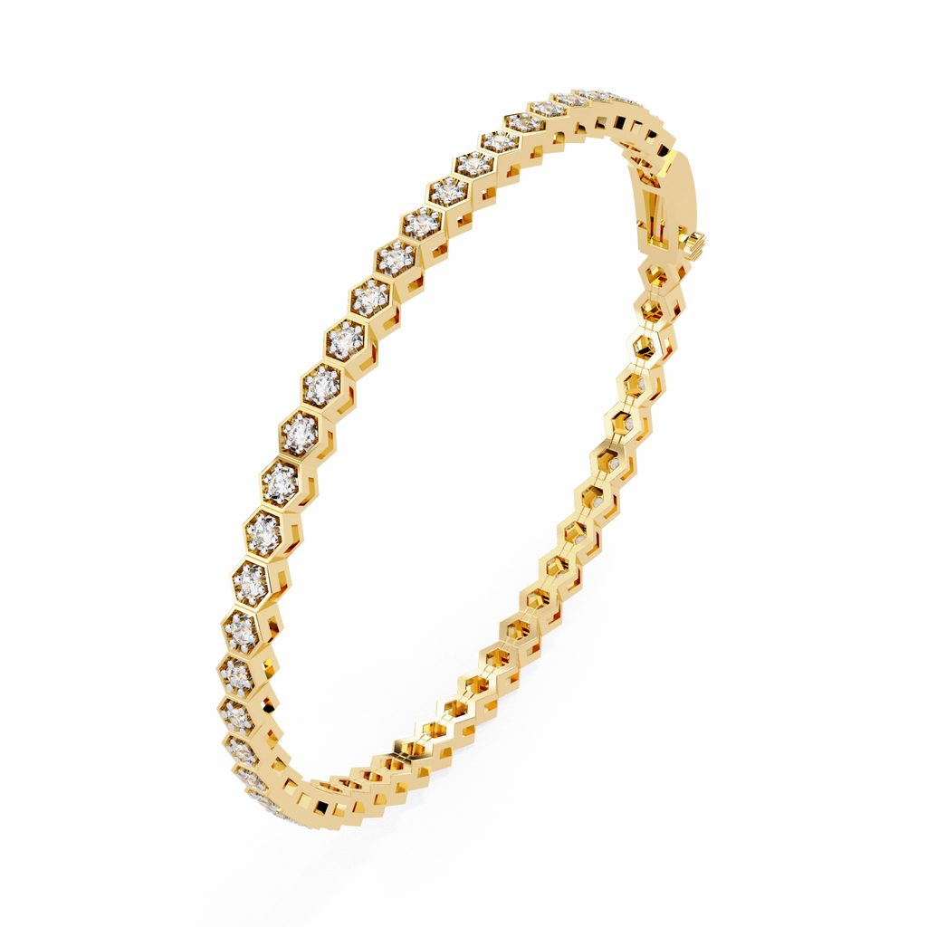 Classic Round Diamond Tennis Bracelet