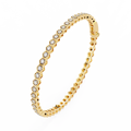 Classic Round Diamond Tennis Bracelet