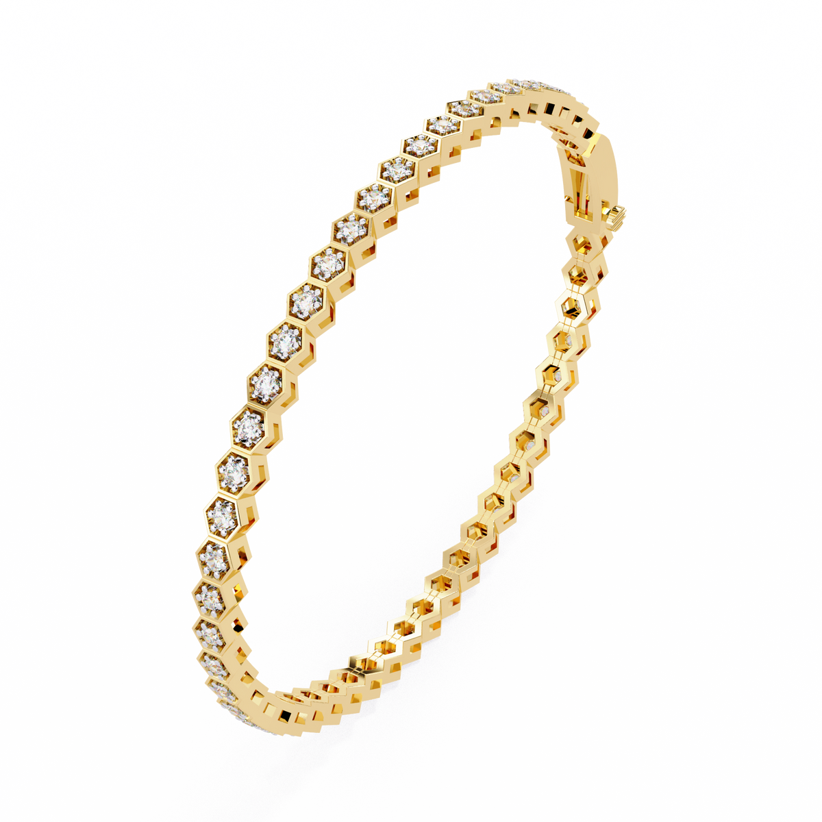 Classic Round Diamond Tennis Bracelet