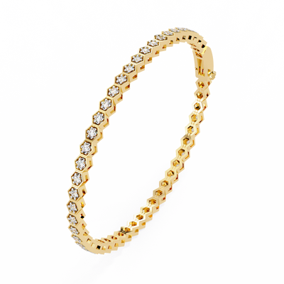 Classic Round Diamond Tennis Bracelet