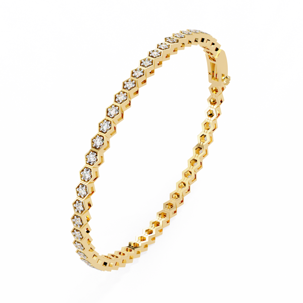 Classic Round Diamond Tennis Bracelet