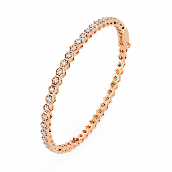 Classic Round Diamond Tennis Bracelet