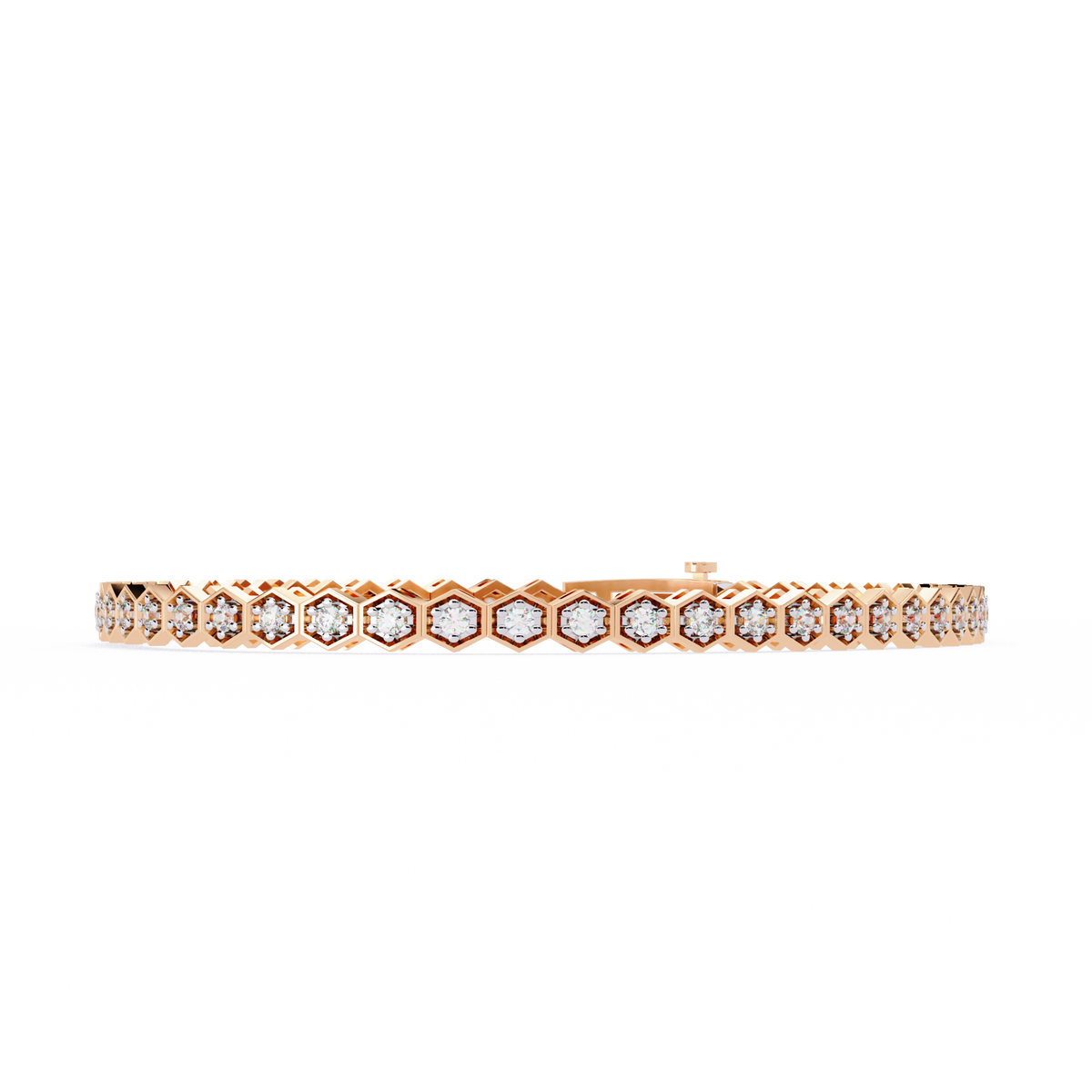 Classic Round Diamond Tennis Bracelet