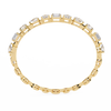 Yellow Gold Multi-Shape Diamond Line Bracelet