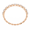 Rose Gold Multi-Shape Tennis Diamond Bracelet