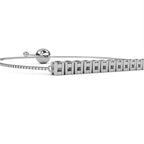 Lustre Line Diamond Bracelet