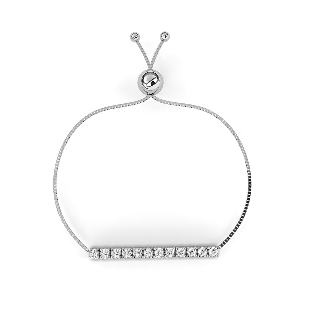 Lustre Line Diamond Bracelet