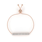 Lustre Line Diamond Bracelet