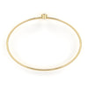 Minimalist Diamond Gold Bangle Bracelet