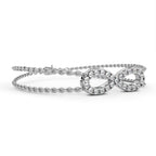 Infinity Double Chain Bracelet