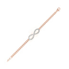 Infinity Double Chain Bracelet