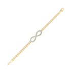 Infinity Double Chain Bracelet
