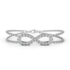 Infinity Double Chain Bracelet