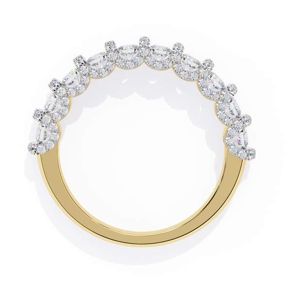 Graduated Stone Ring
