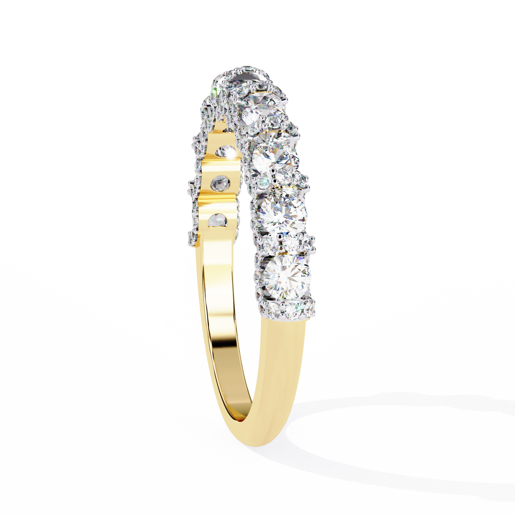 Graduated Stone Ring