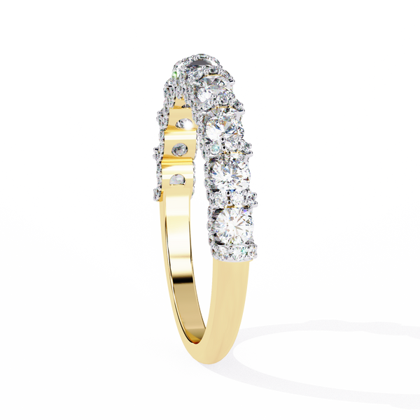 Graduated Stone Ring