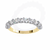 Graduated Stone Ring