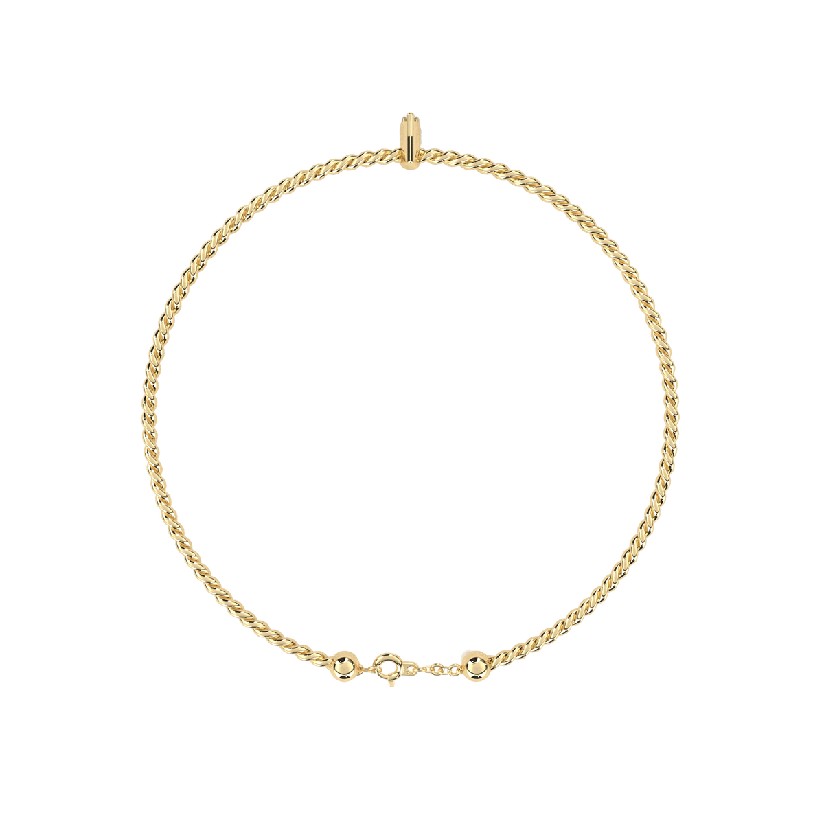 Pear Shape Diamond Solitaire Bracelet