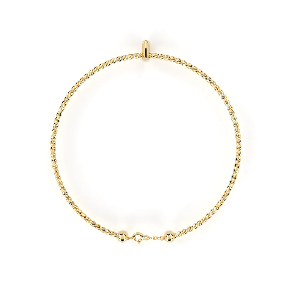 Pear Shape Diamond Solitaire Bracelet