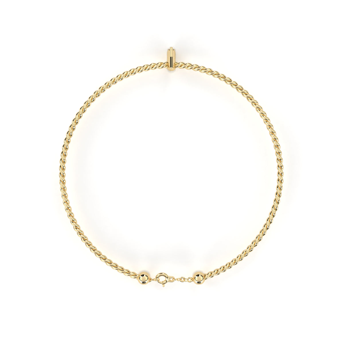 Pear Shape Diamond Solitaire Bracelet