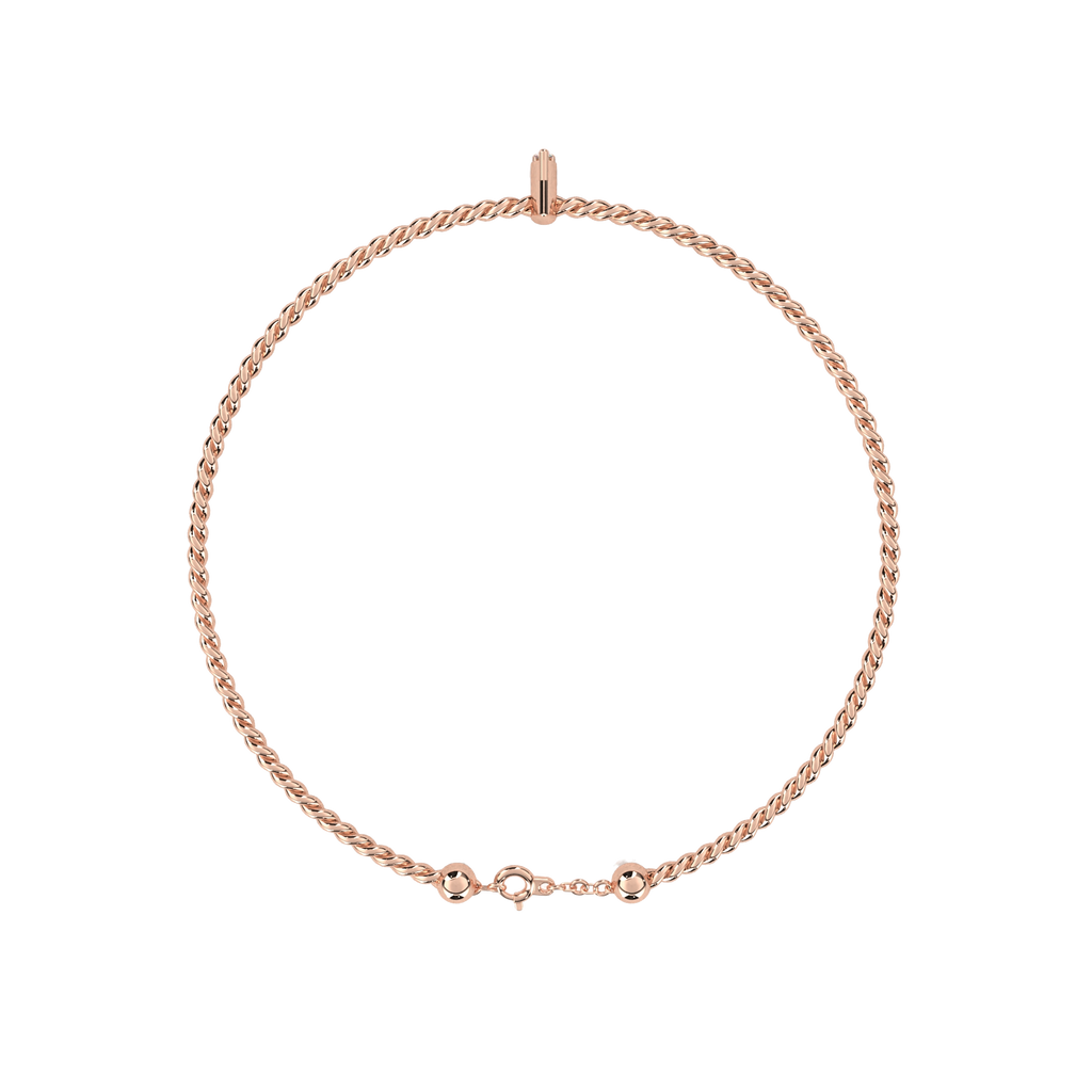 Pear Shape Diamond Solitaire Bracelet