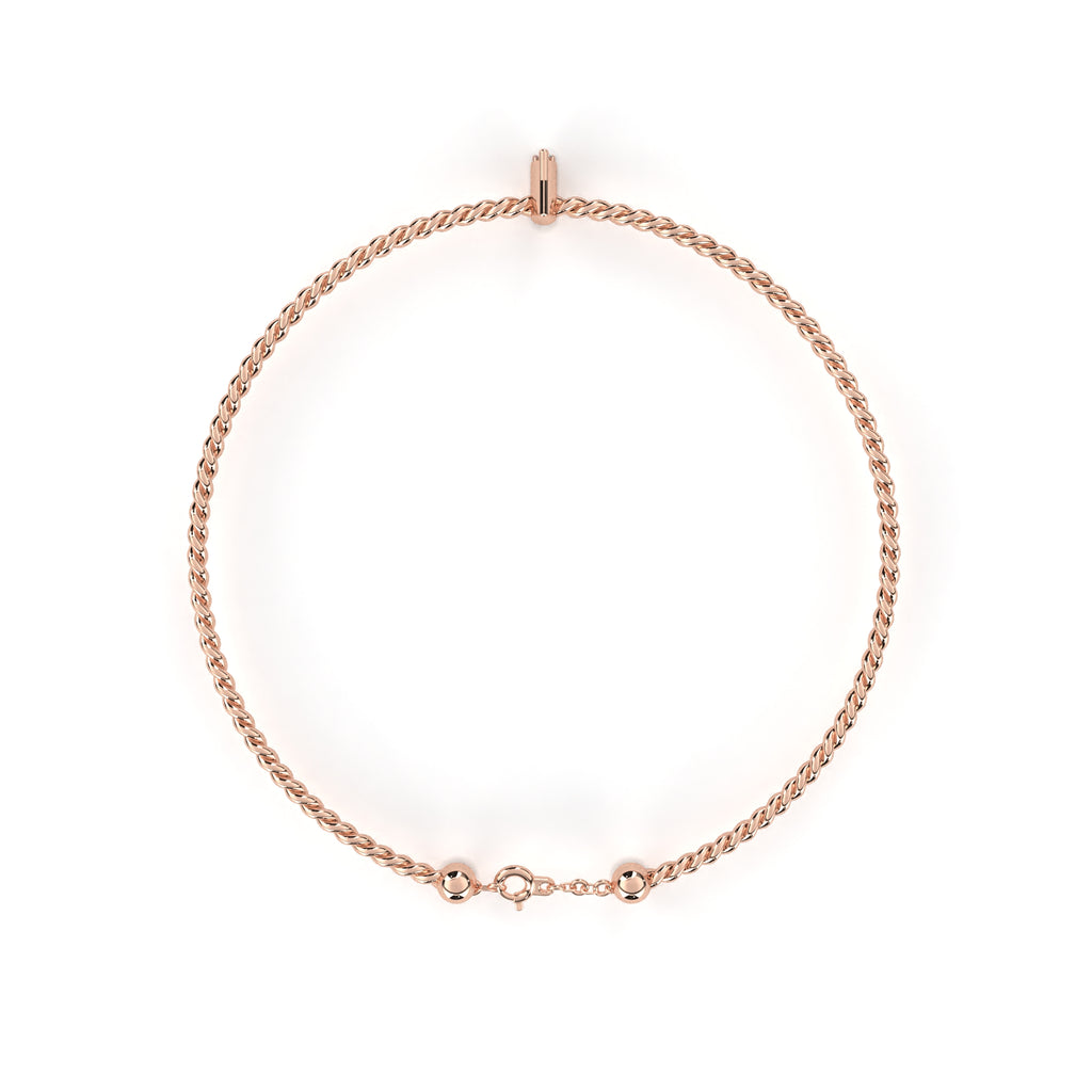 Pear Shape Diamond Solitaire Bracelet