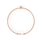 Pear Shape Diamond Solitaire Bracelet