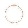 Pear Shape Diamond Solitaire Bracelet