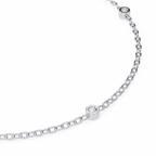 Minimalist Bezel Diamond Bracelet