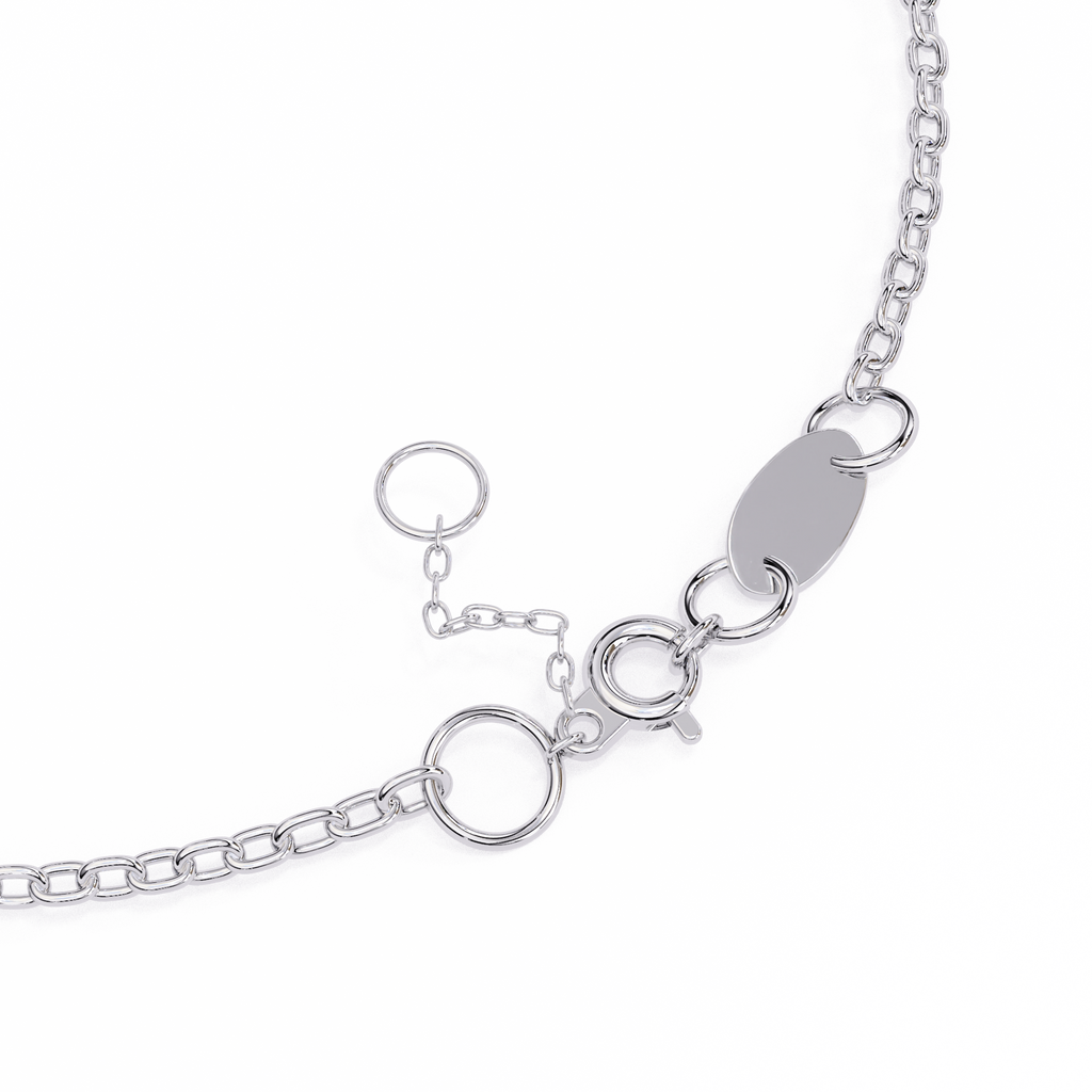 Minimalist Bezel Diamond Bracelet