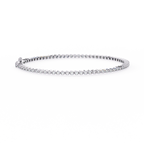Round Cut Lab Grown Diamond Tennis Bracelet