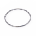 Round Cut Lab Grown Diamond Tennis Bracelet