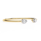 Pear Cut Natural Diamond Bracelet