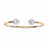 Pear Cut Natural Diamond Bracelet-
