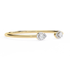 Pear Cut Natural Diamond Bracelet-