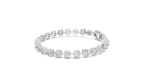 Bold Round Diamond Four-Prong Tennis Bracelet